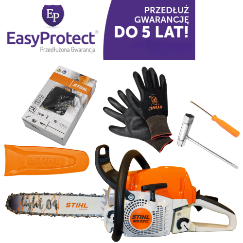 STIHL MS 231 C-BE – Wszechstronna Pilarka Spalinowa z Technologią Easy2Start
